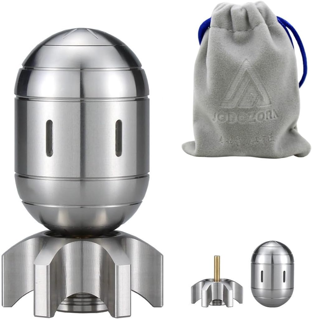 Atomic Bomb Fidget Toys, Metal Fidget Spinners, 3 in 1 Executive Desk Toy, EDC Clicker, Office