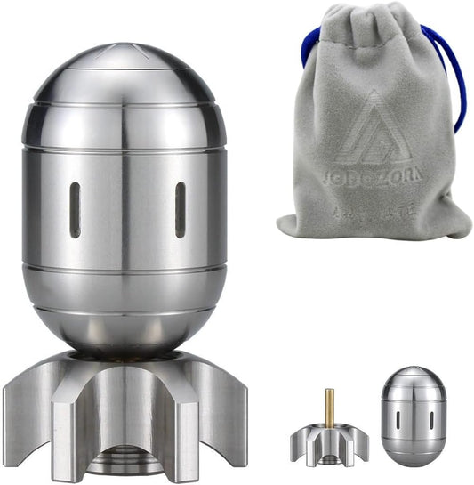 Atomic Bomb Fidget Toys, Metal Fidget Spinners, 3 in 1 Executive Desk Toy, EDC Clicker, Office