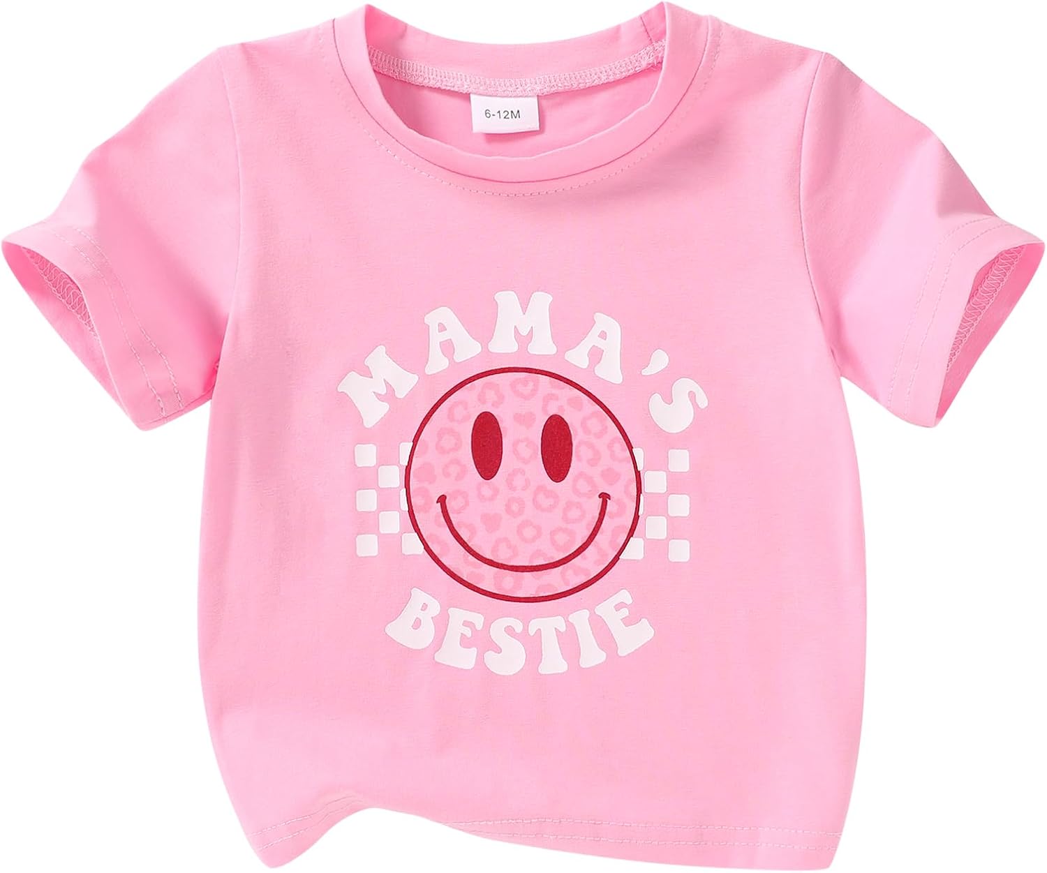 Happy Town Toddler Clothes Baby Boy Girl Smiley Face Shirt Short Sleeve T-Shirt Tee Summer Tops