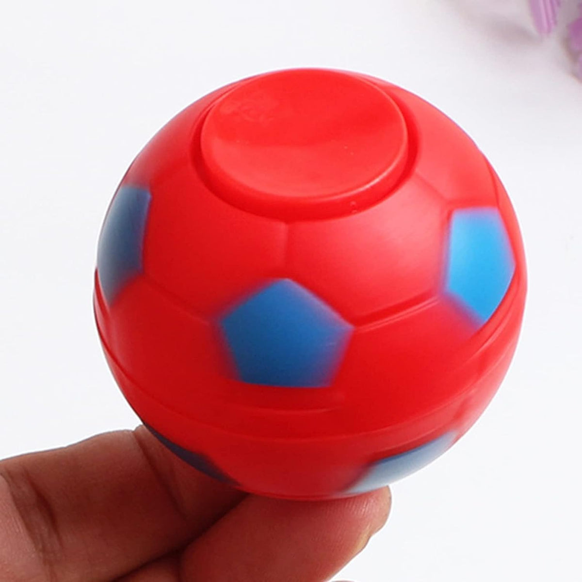 6Pc Random Color Soccer Ball Fidget Spinners -Hand Fidget Spinner Soccer Balls, Stress Relief