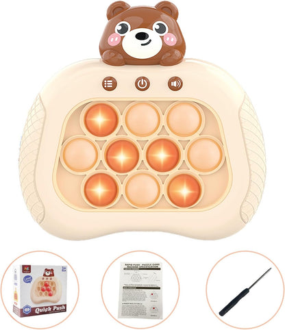 Pop The Target! Handheld Speed Pushing Game Machine: A Fun Multiplayer Game for Family. Fidget Game