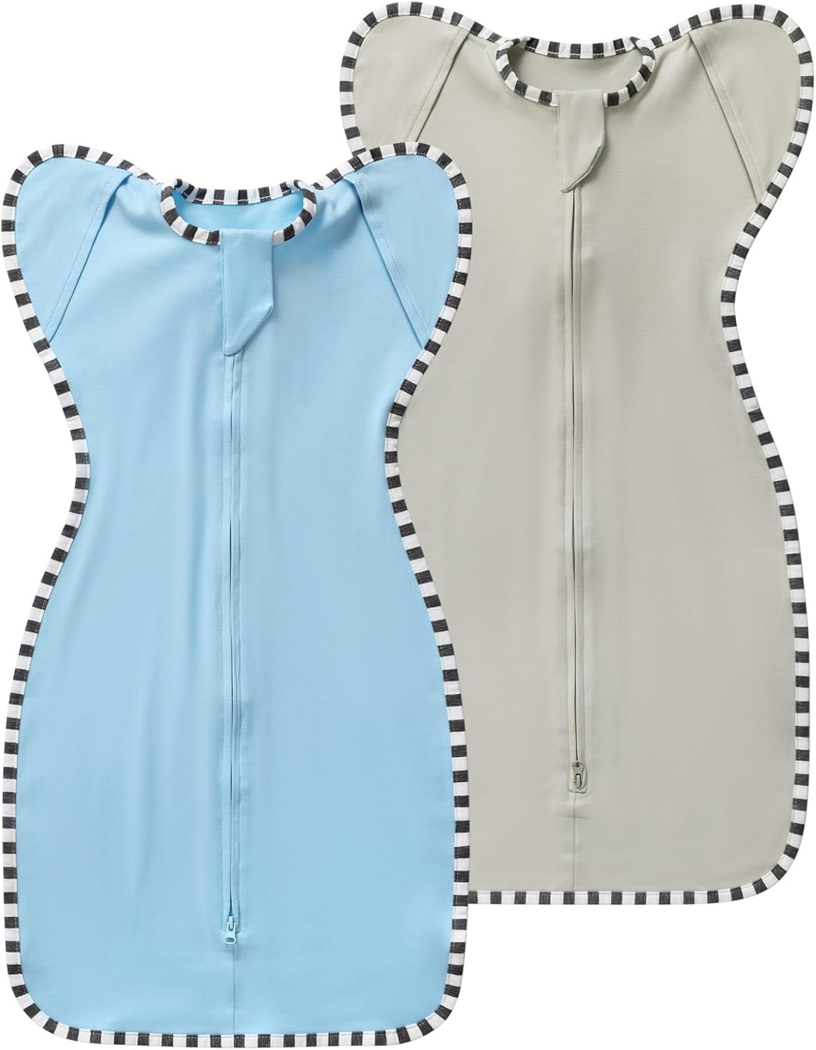 Baby Transition Swaddle 2-Pack, Newborn Sleep Sack, Arms Up Design (Arms In/Out), Infant Swaddle