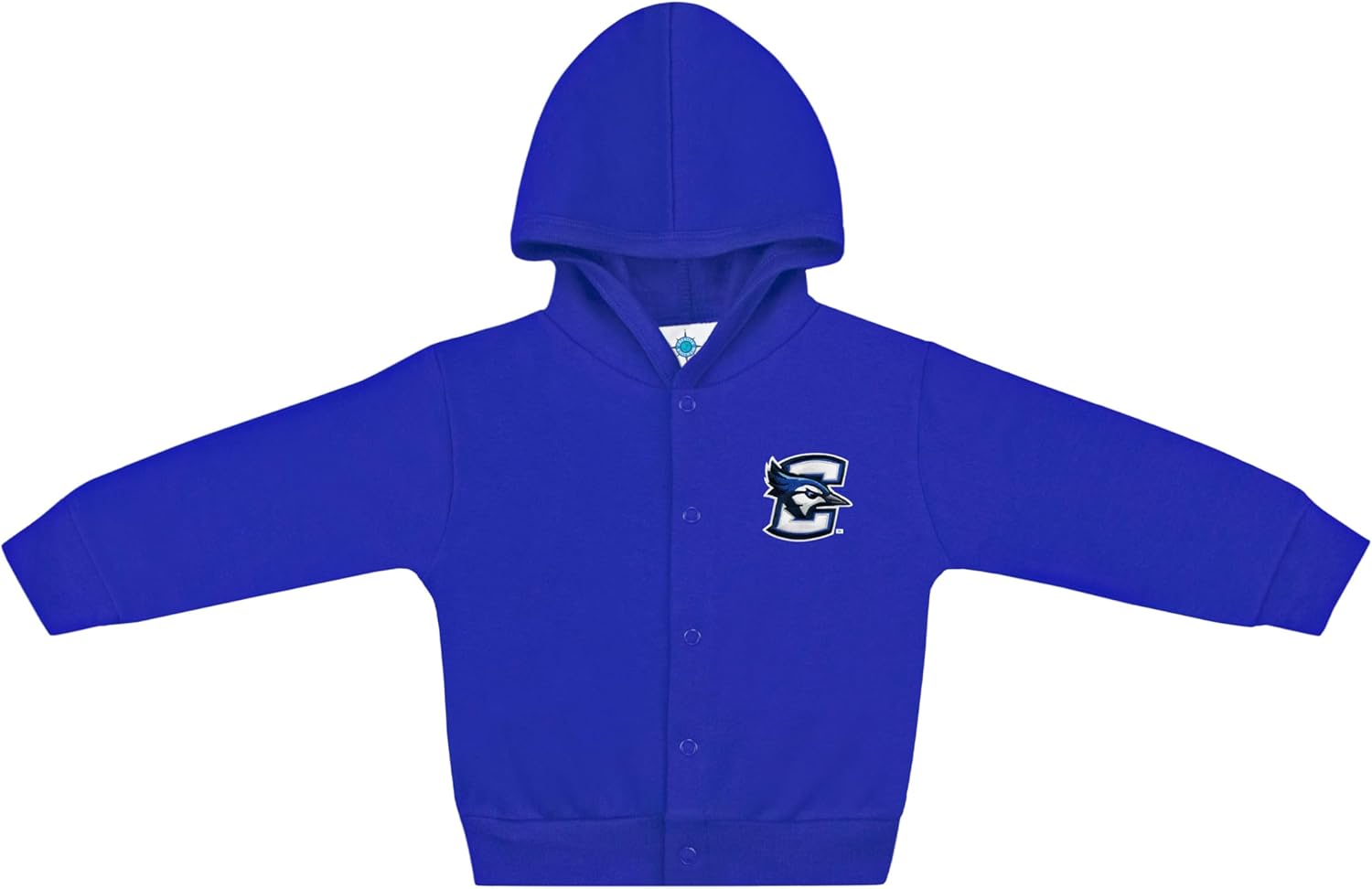 Creative Knitwear College Baby Snap Hooded Jacket - Team Logo, Multiple Colors, for Boys & Girls