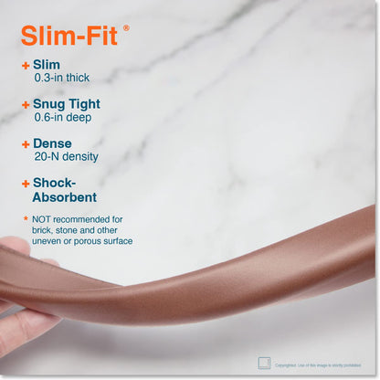 Roving Cove Slim-Fit Edge Protector for Baby Proofing (9ft Small Edge Only), Soft Rubber Foam