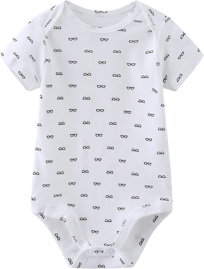 Baby Bodysuit and Pant Set 10-pcs Cotton Soft Newborn Boy Girl Clothes Outfits