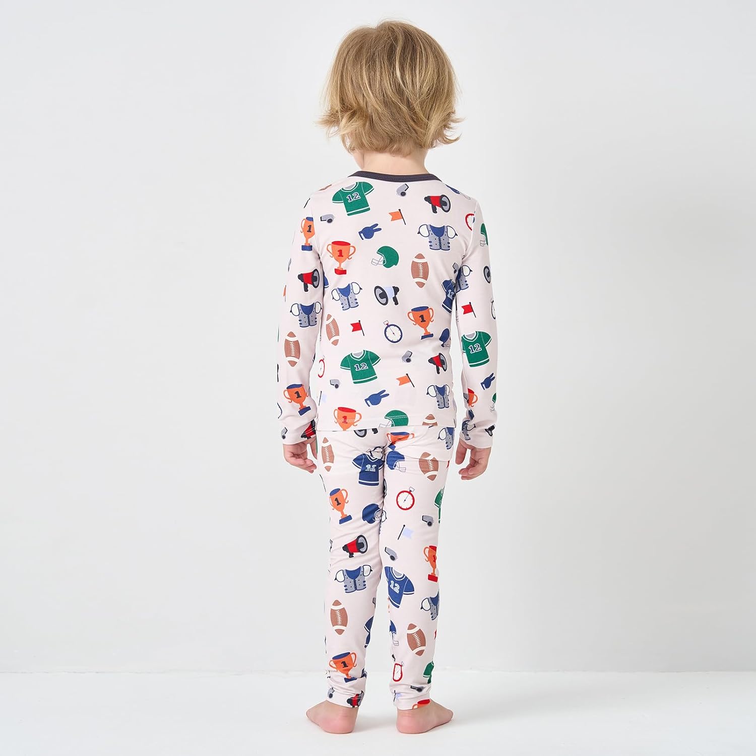 pureborn Baby Viscose From Bamboo Pajamas Set Pjs - Kids Toddler Girl Snug Fit Viscose Sleepwear