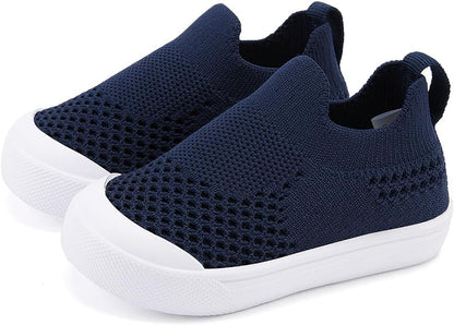 BMCiTYBM Baby Sneakers Girls Boys Lightweight Breathable Mesh First Walkers Shoes 6-24 Months