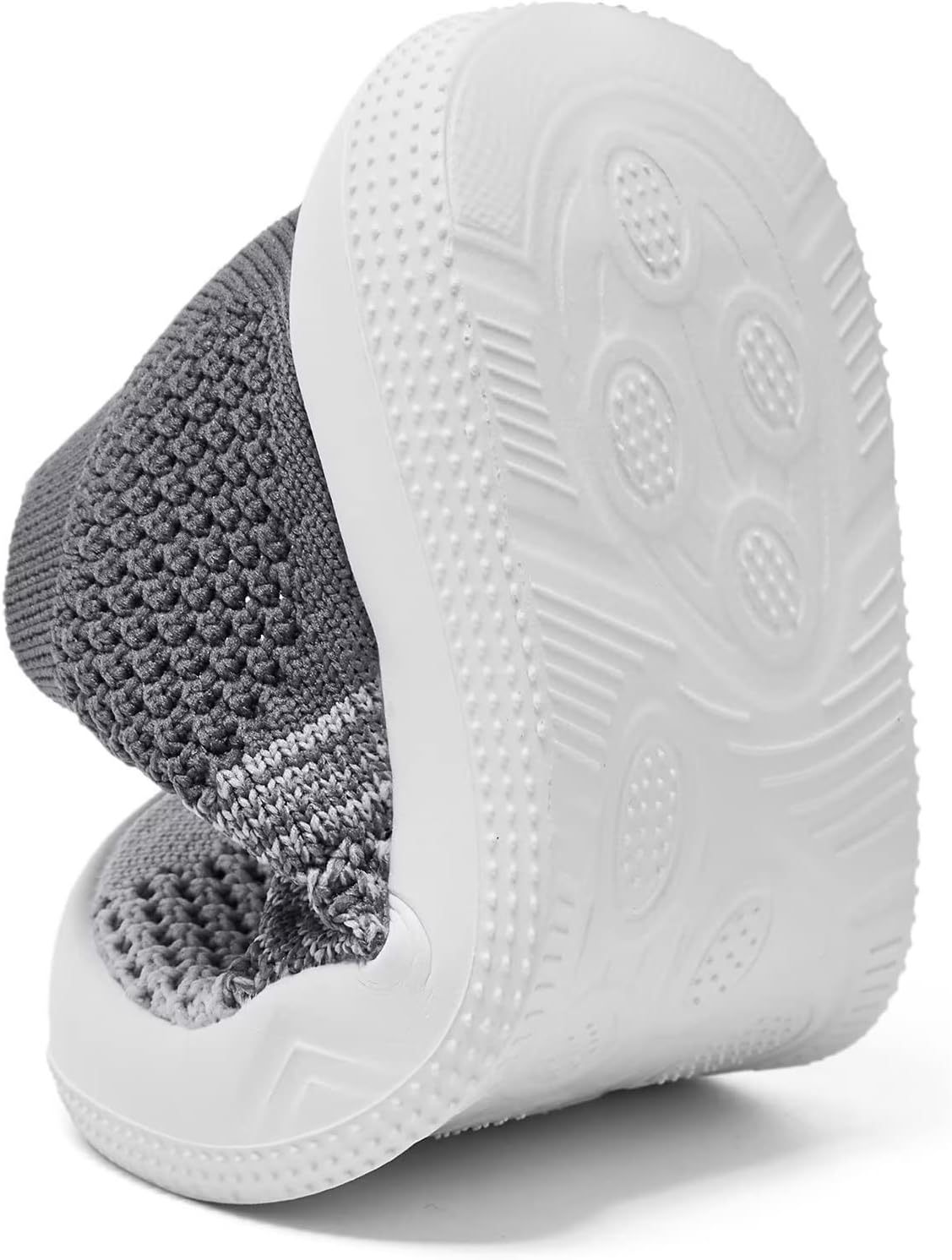 Eashi Baby Boy Girl Non-Skid Indoor Infant Walking Shoes Breathable Warm Elastic Sock Shoes with