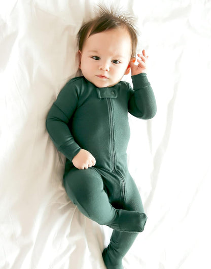 VAENAIT BABY Infant Toddler Boys Girls Footed One-Piece Sleep and Play Premium Modal Pajamas 1-2