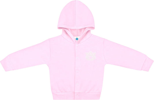 Creative Knitwear College Baby Snap Hooded Jacket - Team Logo, Multiple Colors, for Boys & Girls