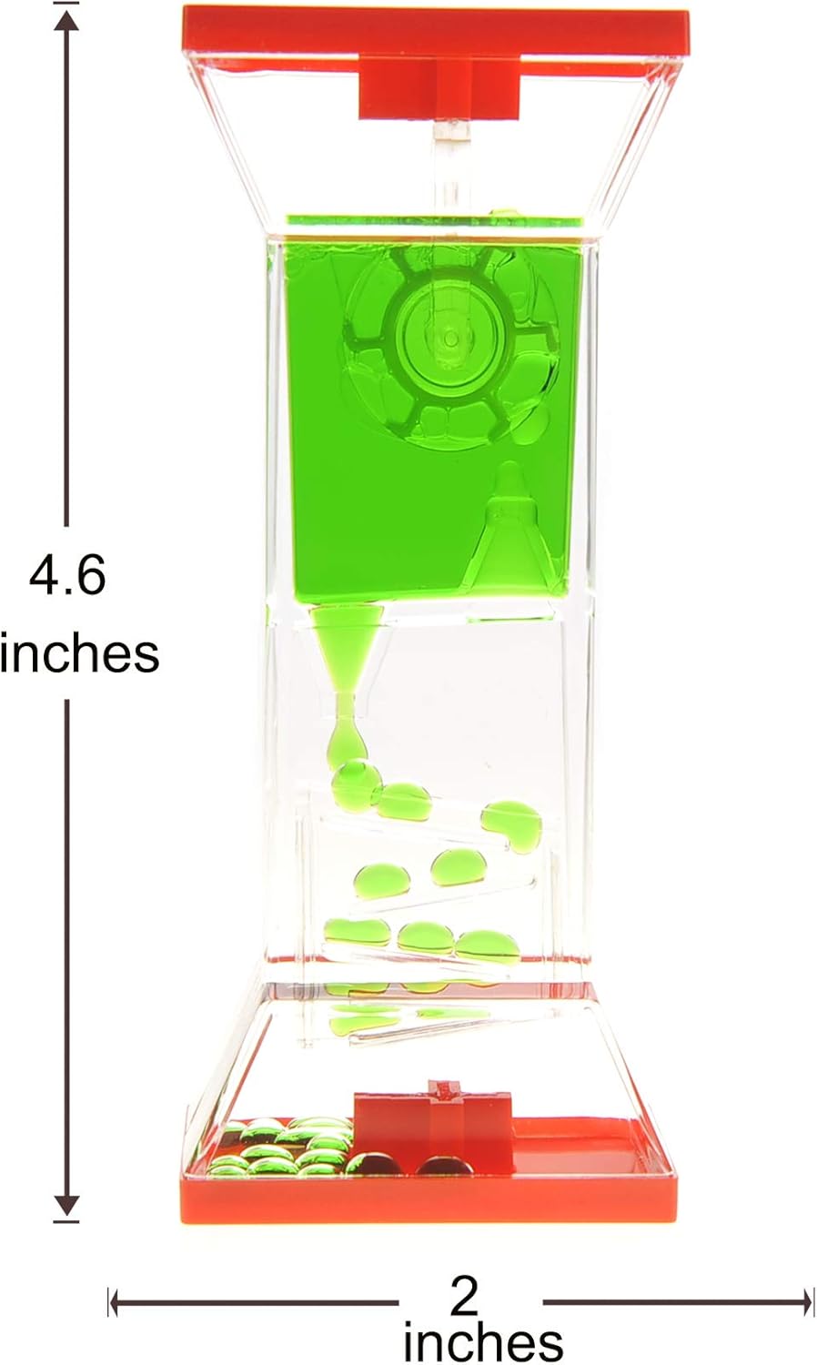 PowerTRC Liquid Motion Bubbler Sensory Toy, Fidget Toy for Desk Tops | Calming and Relaxing ADHD