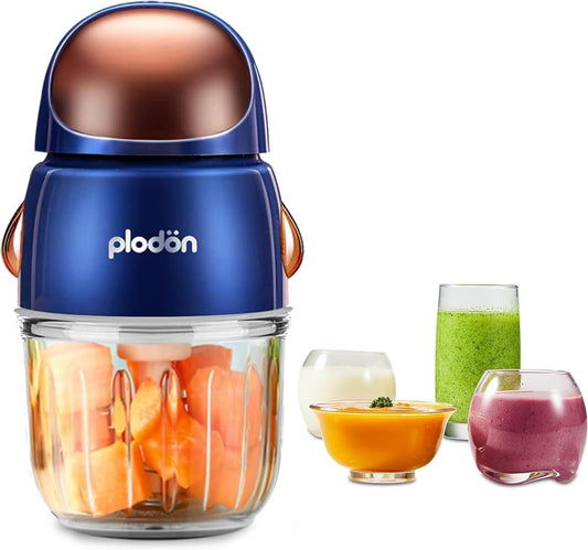 Baby Food Maker Mini Cute and Small Food Processor Puree Blender Grinder Chopper 300ml Cup Glass