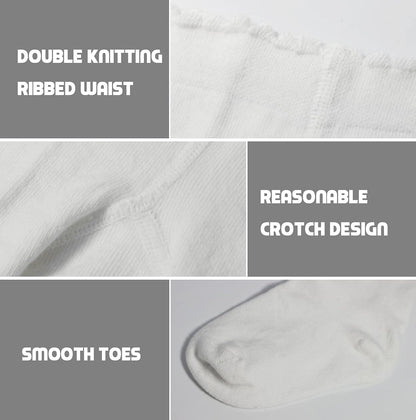 Baby Girls' Seamless Organic Cotton Tights