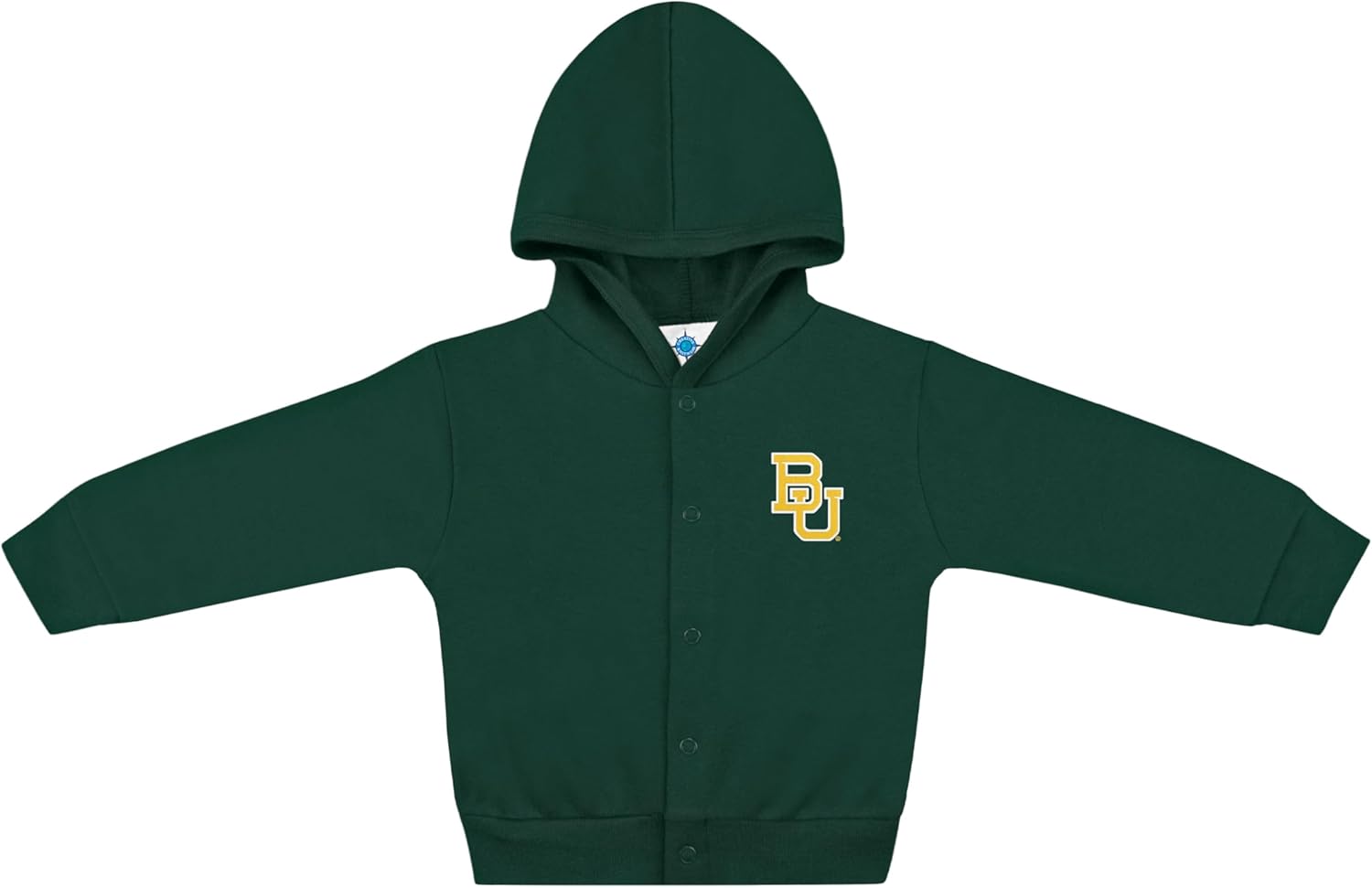 Creative Knitwear College Baby Snap Hooded Jacket - Team Logo, Multiple Colors, for Boys & Girls