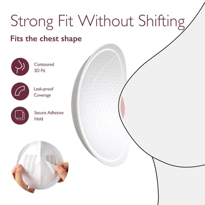 Momcozy Ultra-Thin Disposable Nursing Pads, Ultra-Absorbent and Breathable Portable Breast Pads for