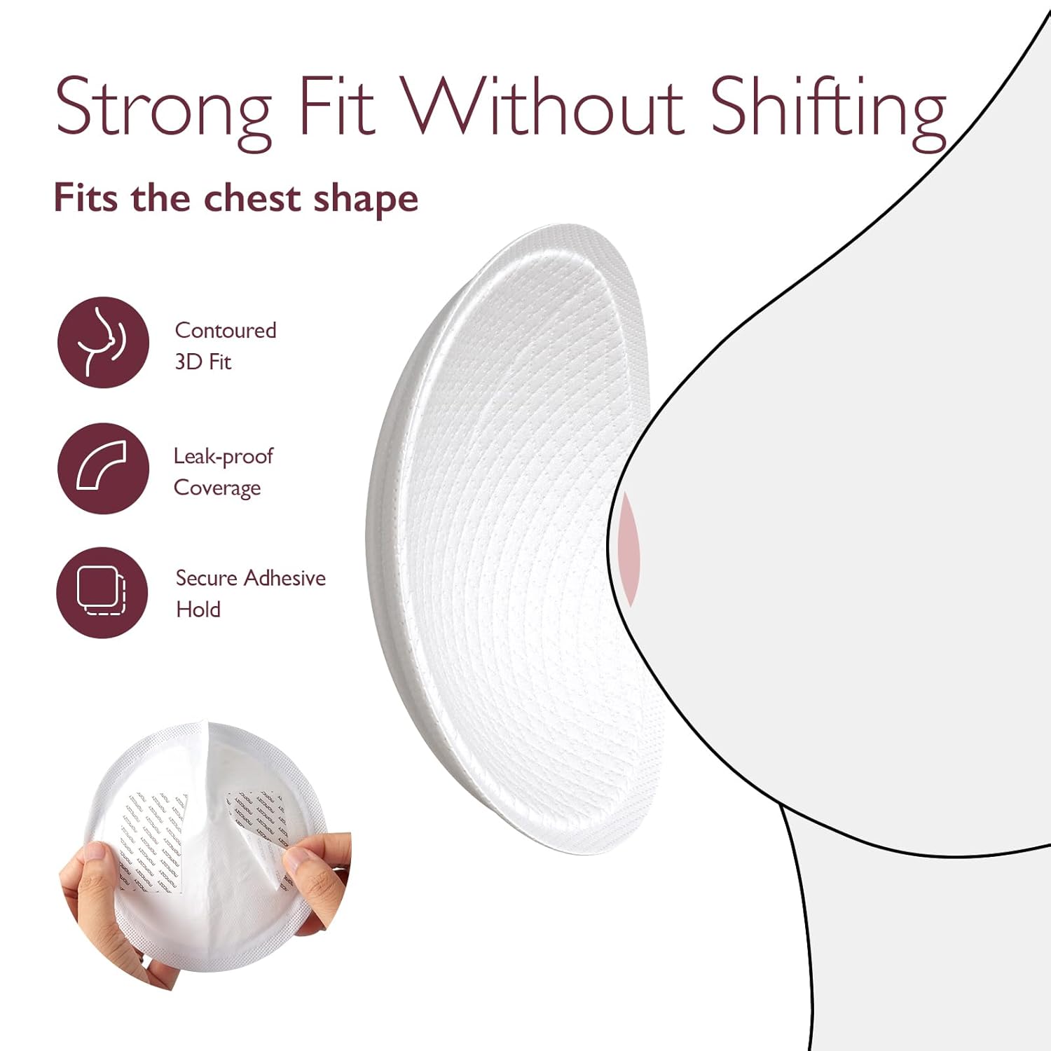 Momcozy Ultra-Thin Disposable Nursing Pads, Ultra-Absorbent and Breathable Portable Breast Pads