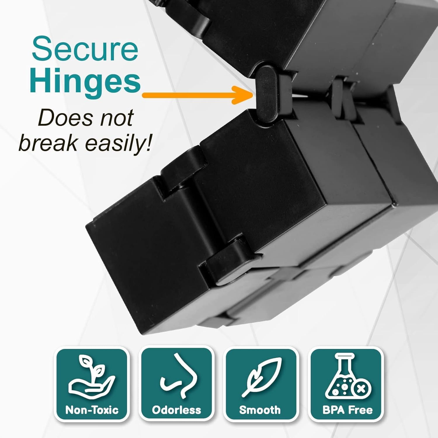 Infinity Cube Sensory Fidget Toy, EDC Fidgeting Game for Kids and Adults, Cool Mini Gadget Best for