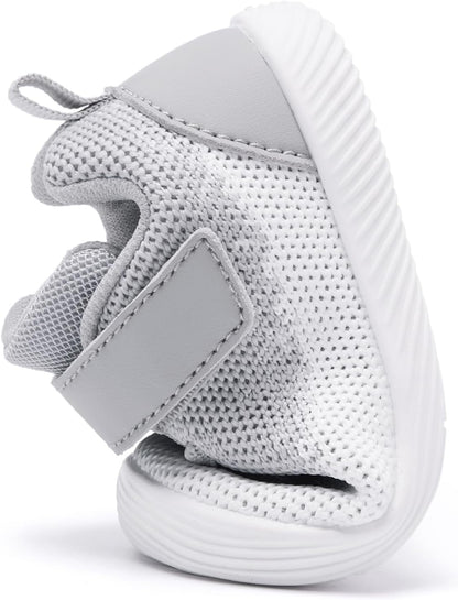 MORENDL Toddler Sneakers Baby Boys & Girls Barefoot Shoes Lightweight Breathable Walking Running