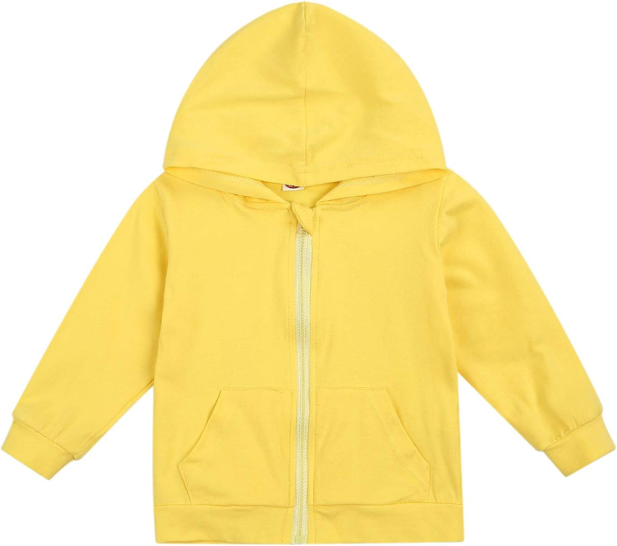 Imcute Baby Zip Up Hoodie, Unisex inflant Toddler Long Sleeve Sweatshirts Lightweight Jacket Hooded