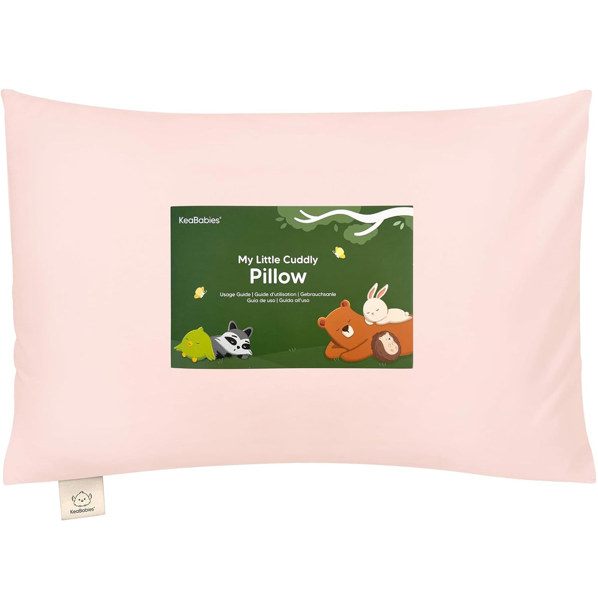 Toddler Pillow with Pillowcase - 13x18 My Little Cuddly Pillow, Viscose Derived From Bamboo Nursery