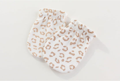 5 Pairs Baby Not Scratch Mittens 0-6 Months New Born Boy Girl Gloves Cute Infant Accessories