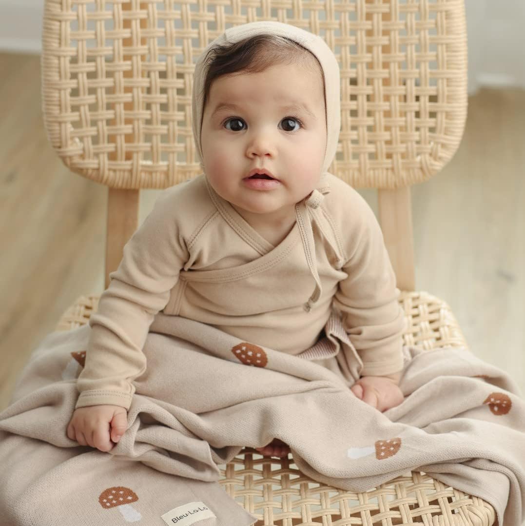 Unisex Baby Swaddle Blanket 100% Cotton Buttery Soft Cozy Receiving Swaddle Crib Stroller Blanket