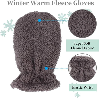 Zsedrut Baby Boys Winter Glove Warm Toddler Infant Girls Mittens Fleece Lined Gloves 1-7 Years