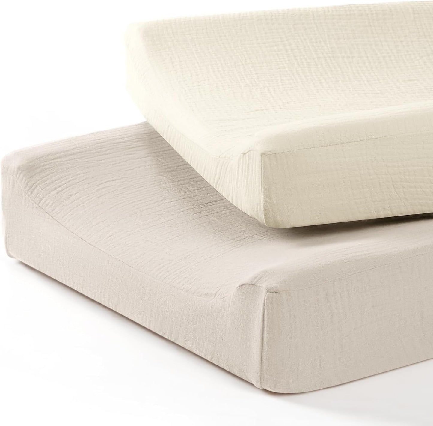 lulumoon Baby Changing Pad Cover: Muslin Diaper Changing Table Pad Cover - Changing Pad Sheets for