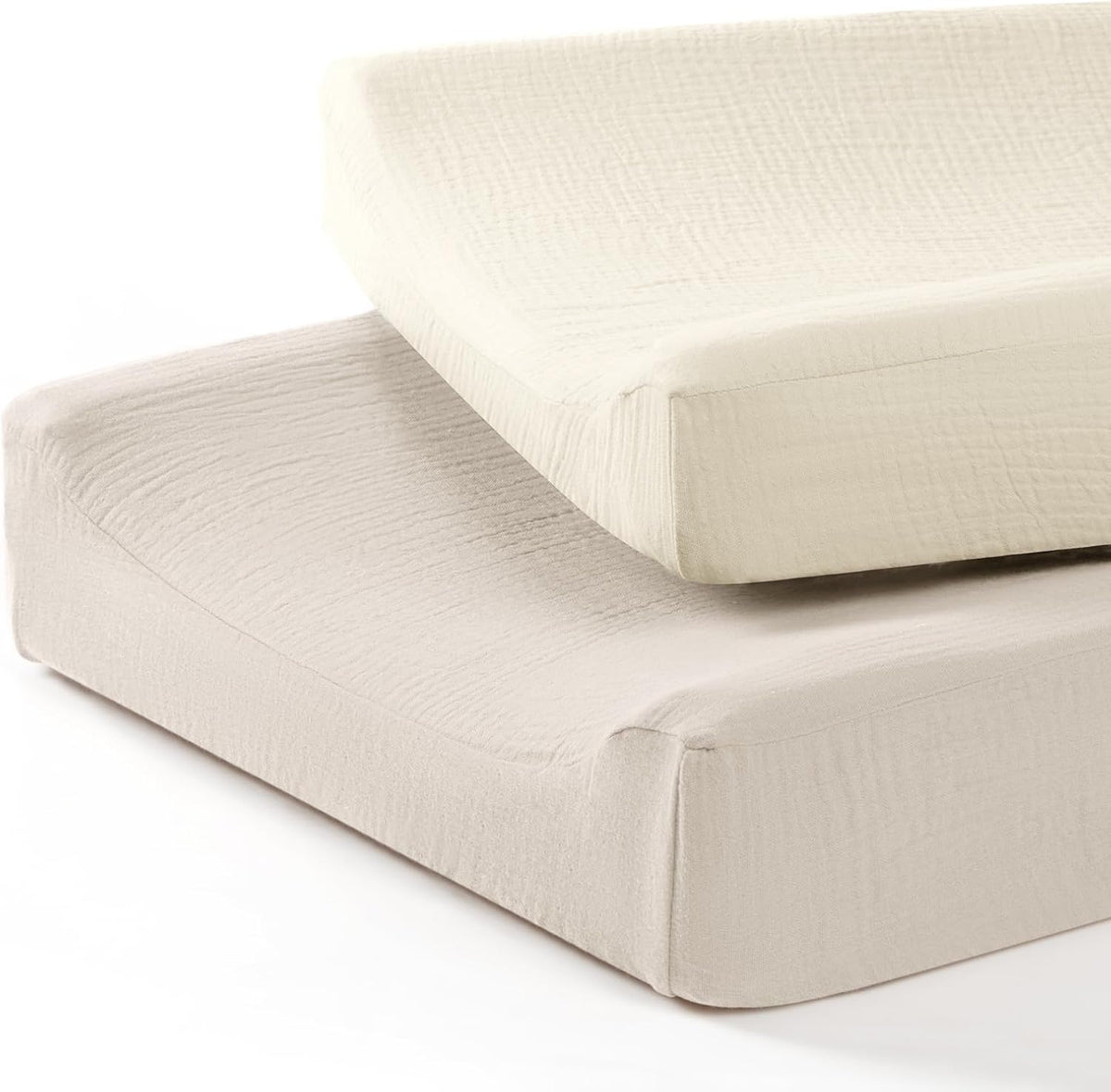 lulumoon Baby Changing Pad Cover: Muslin Diaper Changing Table Pad Cover - Changing Pad Sheets for