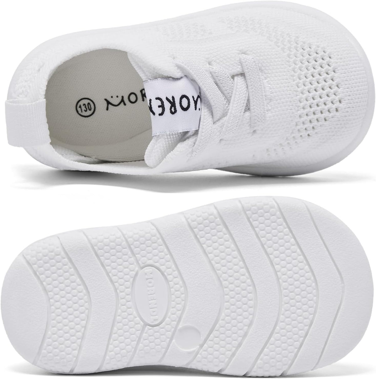 MORENDL Toddler Shoes Baby Walking Sock Shoes Infant Sneakers 0-4 Years Boy Girl Barefoot Tennis