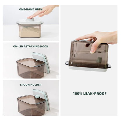 To Go Formula Container - 1000ml Airtight Milk Powder Container for Travel, Formula Dispenser with