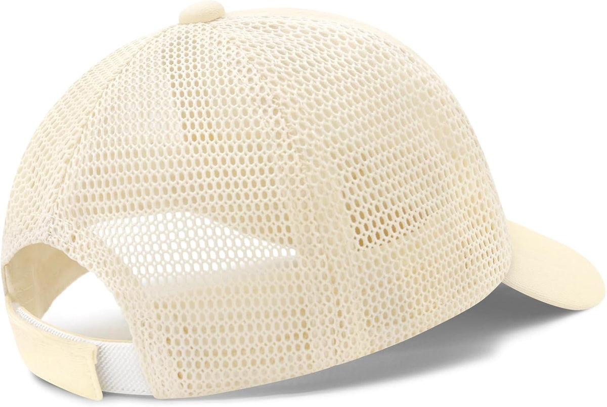 qikqik Baby Baseball Cap Toddler Baseball Hat with Mesh Infant Sun Hat UPF 50+ Baby Ball Cap