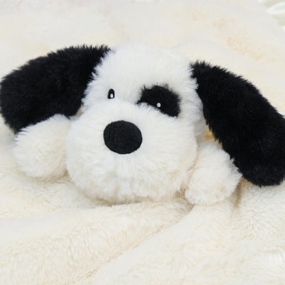 Puppy Baby Security Blanket for Toddler Infant Newborn Boys and Girls Soft Lovey Plush Fabric and