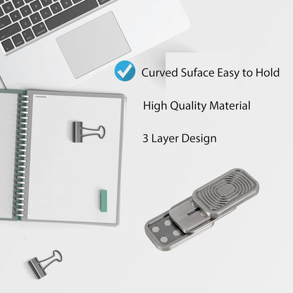 Fidget Slider 3 Layer EDC Gadgets Toy, Metal Magnetic Haptic Fidget Toys for Adults