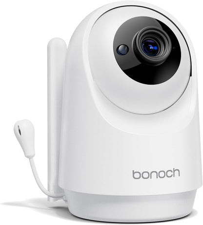 bonoch Add-on Baby Camera Unit for BBM14/BBM16, 1440p HD Video Baby Monitor Camera No WiFi