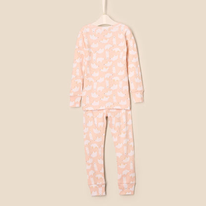 Amazon Essentials x Sofia Grainge Unisex Babies, Toddlers and Kids' Snug-Fit Cotton Pajamas, Pack