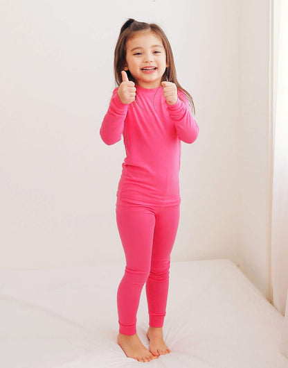 VAENAIT 6M-12Y Toddler Toddler Kids Toddler Girls Boys Soft Comfy Modal Tencel Solid Raglan