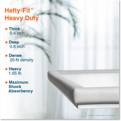 Roving Cove HeftyFit Edge Corner Protector Baby Proofing (Large 18ft Edge 8 Corners), Heavy-Duty