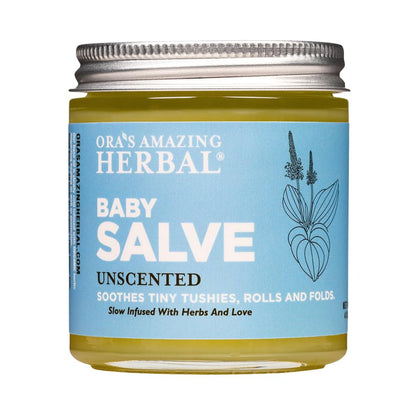 Baby Salve, Diaper Balm Ointment, Drool Rash Prevention, Natural Diaper Cream, Calendula Thyme