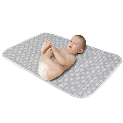 Baby Diaper Changing Pad, 21 5/8" x 31.5" Waterproof Changing Pad Liners - Reusable Soft and