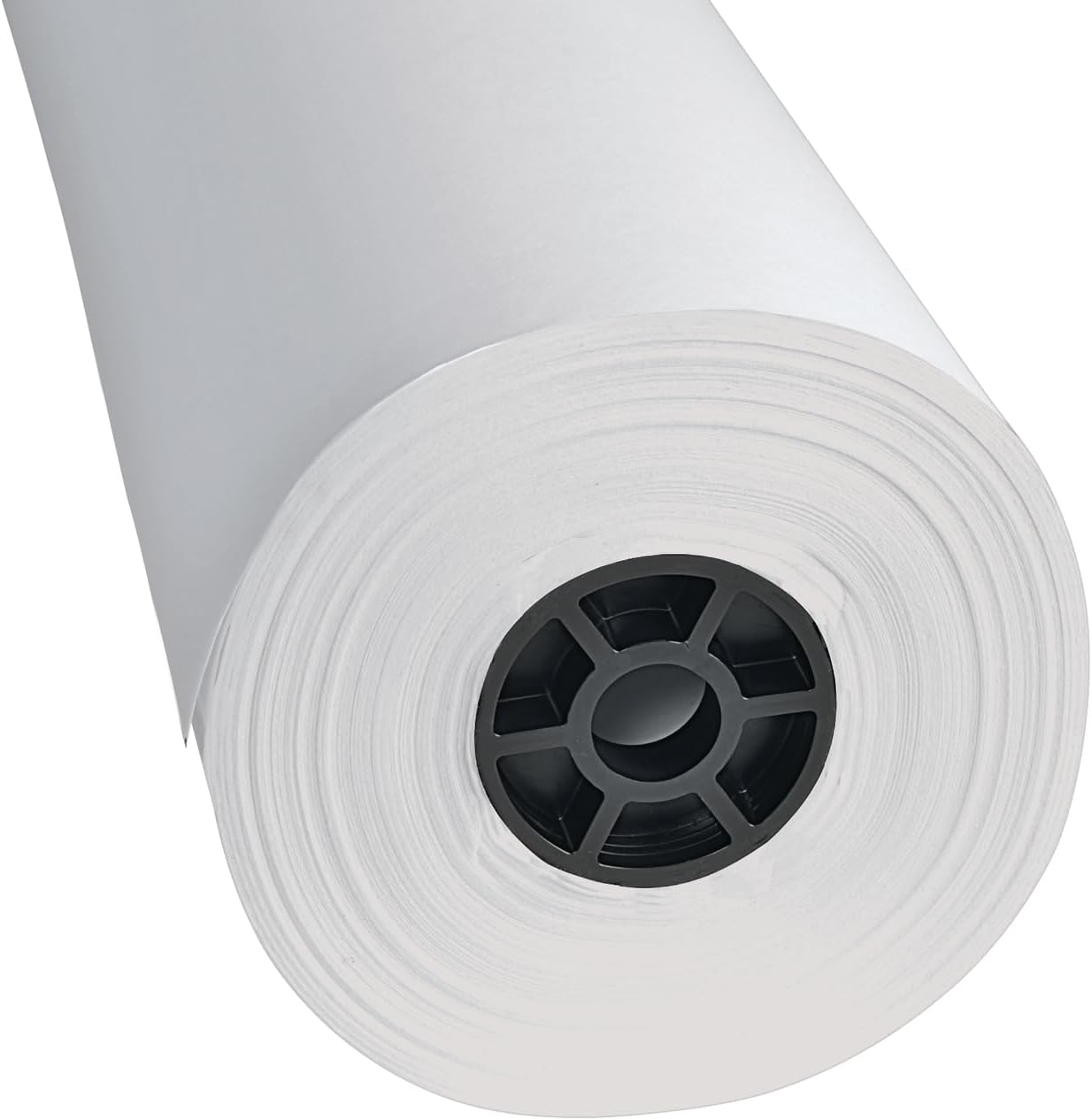 Colorations Dual Surface Paper Roll Classroom Supplies for Arts and Crafts White (36" x 1000')