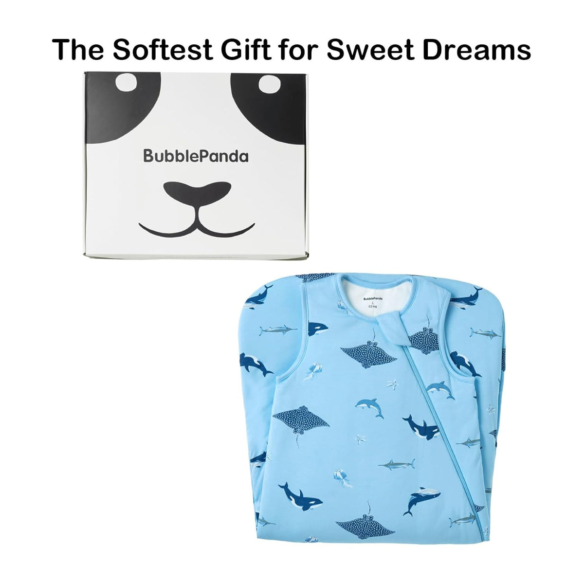 BubblePanda Rayon Made from Bamboo Sleep Sack 18-24 Months 0.5 Tog Soft Lightweight Toddler Sleep