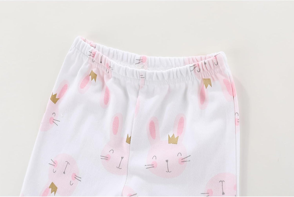 Unisex Baby Boy Girl Pants Sets Cotton Soft Infants Bottoms Casual 5 Pack 0-12 Month Babies'