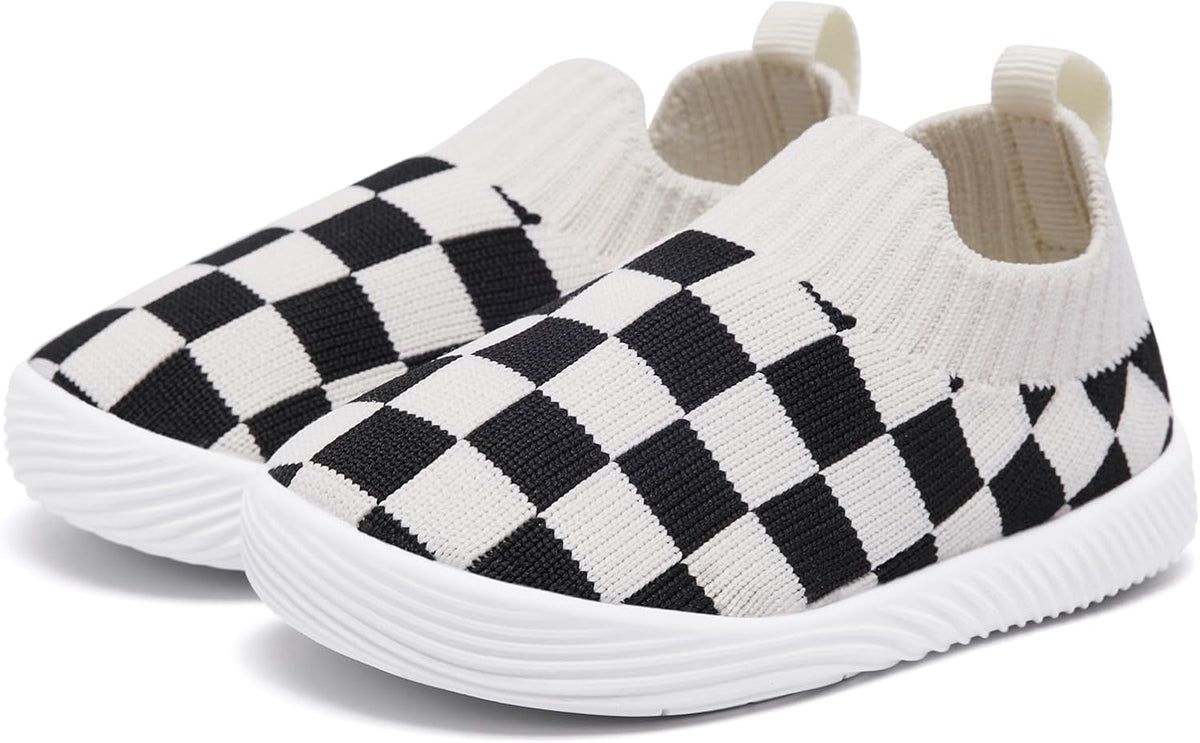 MORENDL Baby Toddler Walking Socks Non-Slip Breathable Unisex Casual Sneakers