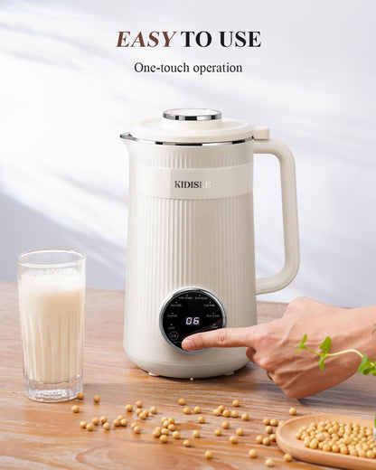 8 in 1 Nut Milk Maker Blender, 32oz Homemade Soy, Almond, Oat, Coconut, Plant Based and Non Dairy