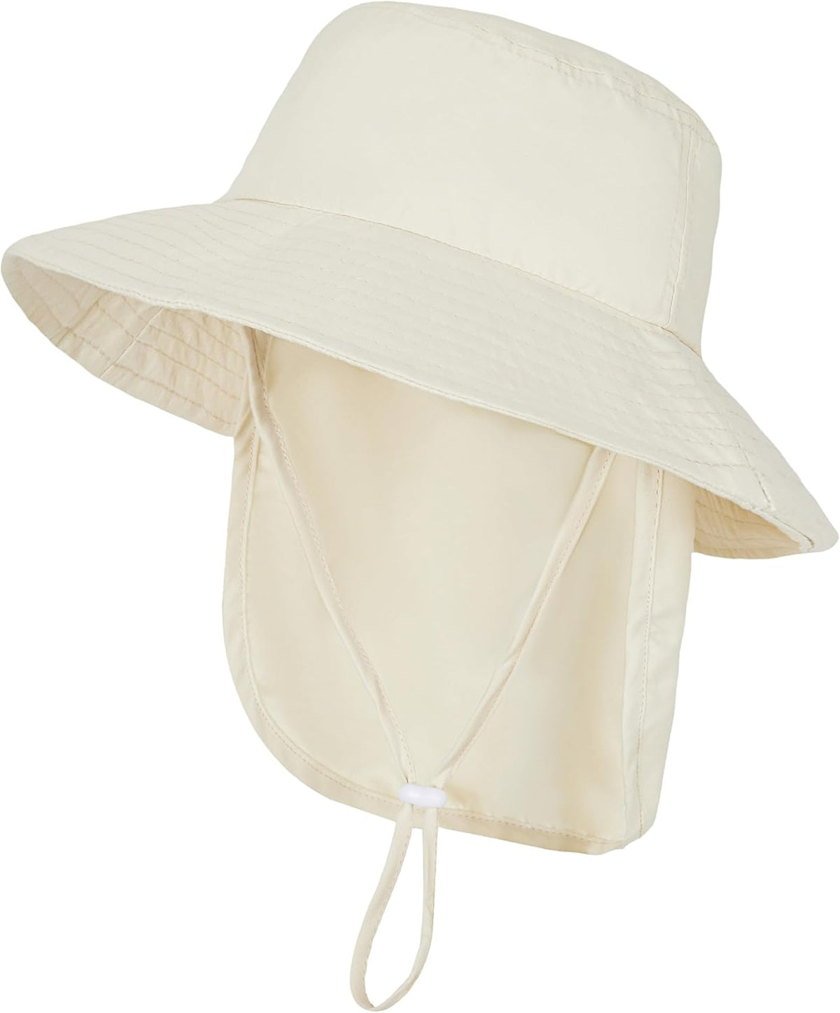 Baby Sun Hat Toddler Bucket Hats with Removable Neck Flap for Boys Girls Kids with Wide Brim Summer