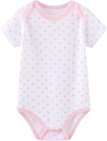 Baby Bodysuit and Pant Set 10-pcs Cotton Soft Newborn Boy Girl Clothes Outfits