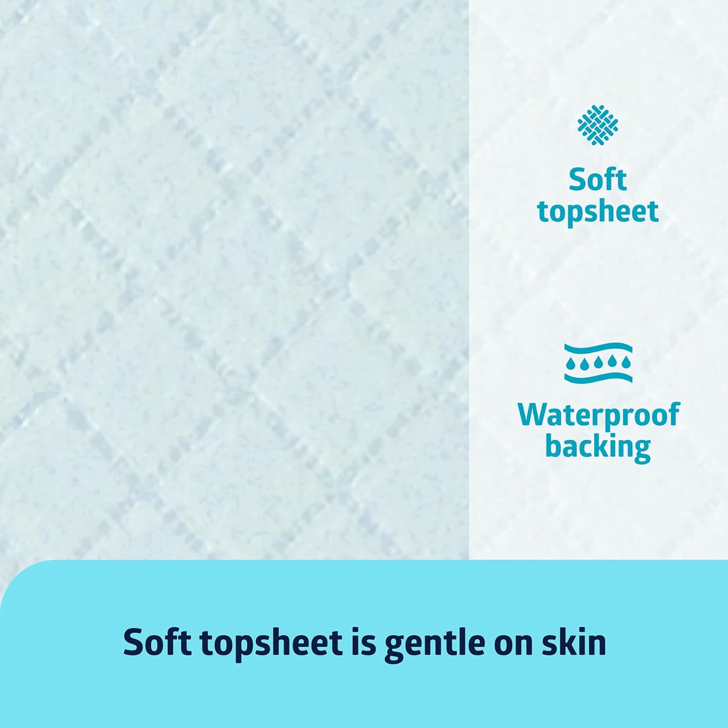 Medline Chucks Pads, Disposable Changing Pads for Baby, 17x24, 300 Count, Chucks Pads, Pee Pads