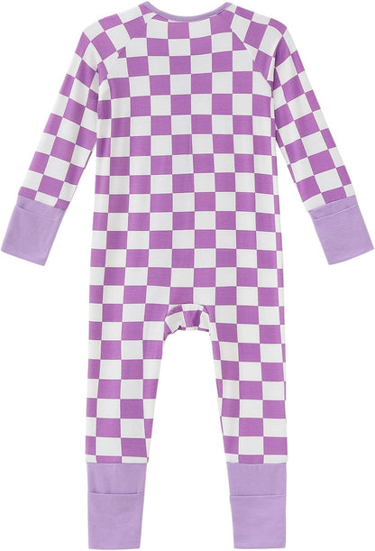 Baby Viscose from Bamboo Pajamas - Infant Boys Girls Footless Zippy Pjs Sleep 'N Play Clothes - One