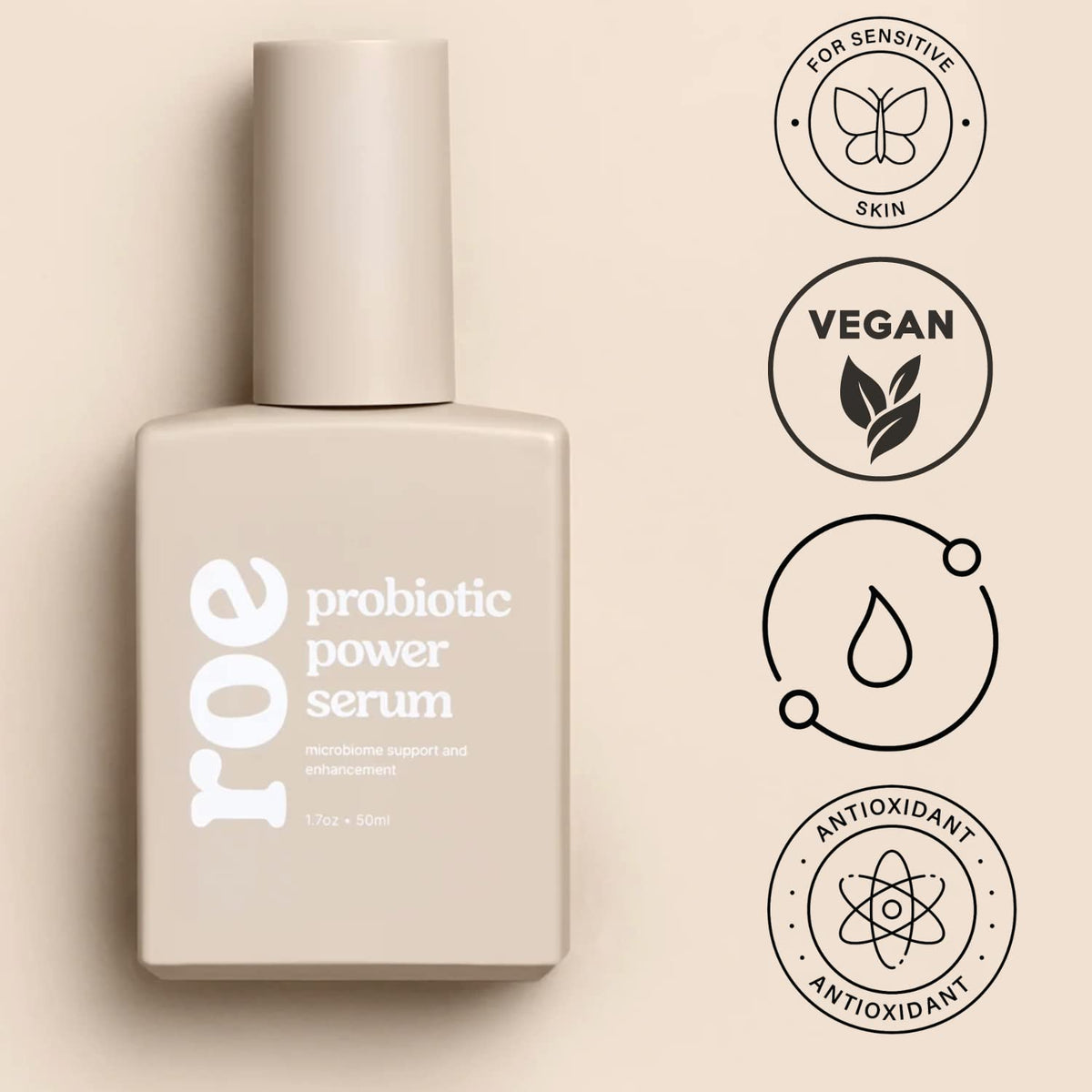 Roe Wellness- Baby Serum Hydrating Skincare Probiotic Protection | Hydrate, Soothe, Clean